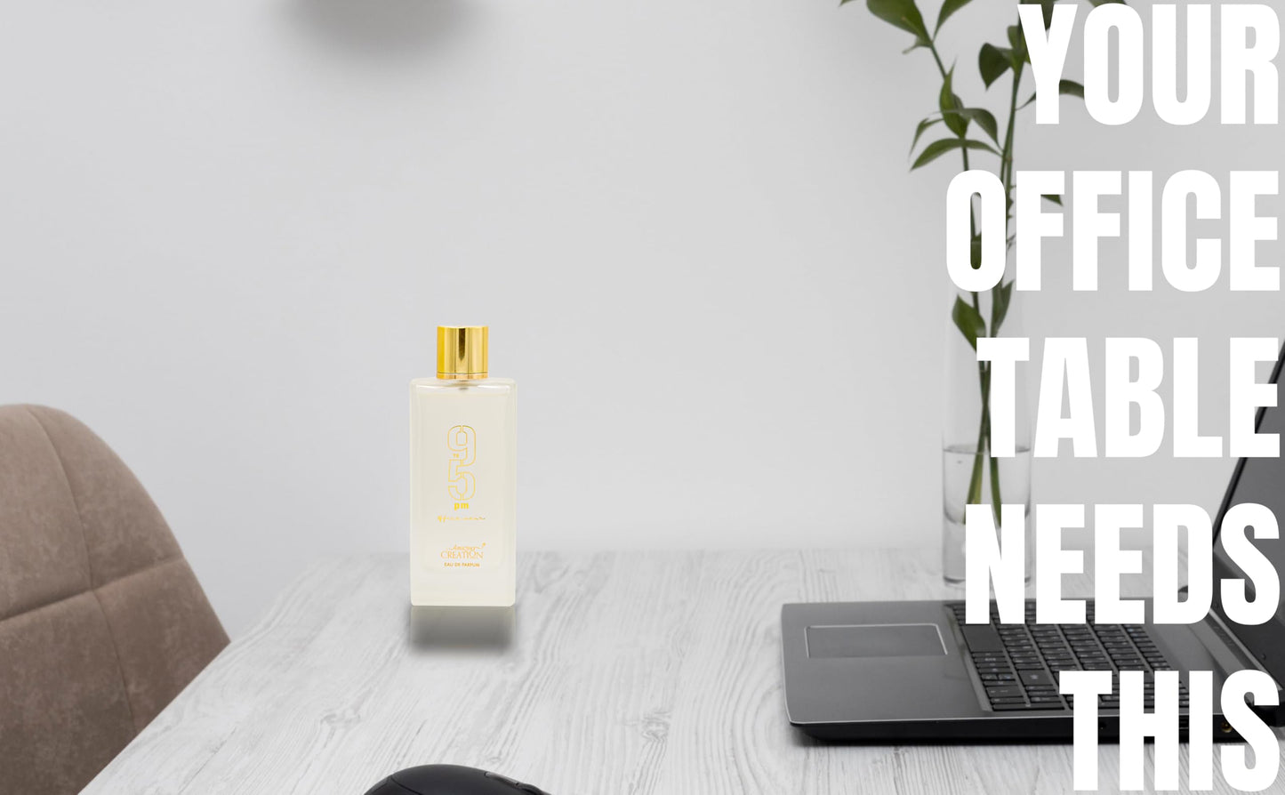 Amazing Creation 9 to 5pm Office Wear EDP for Unisex, 4 fl oz / 120ml
