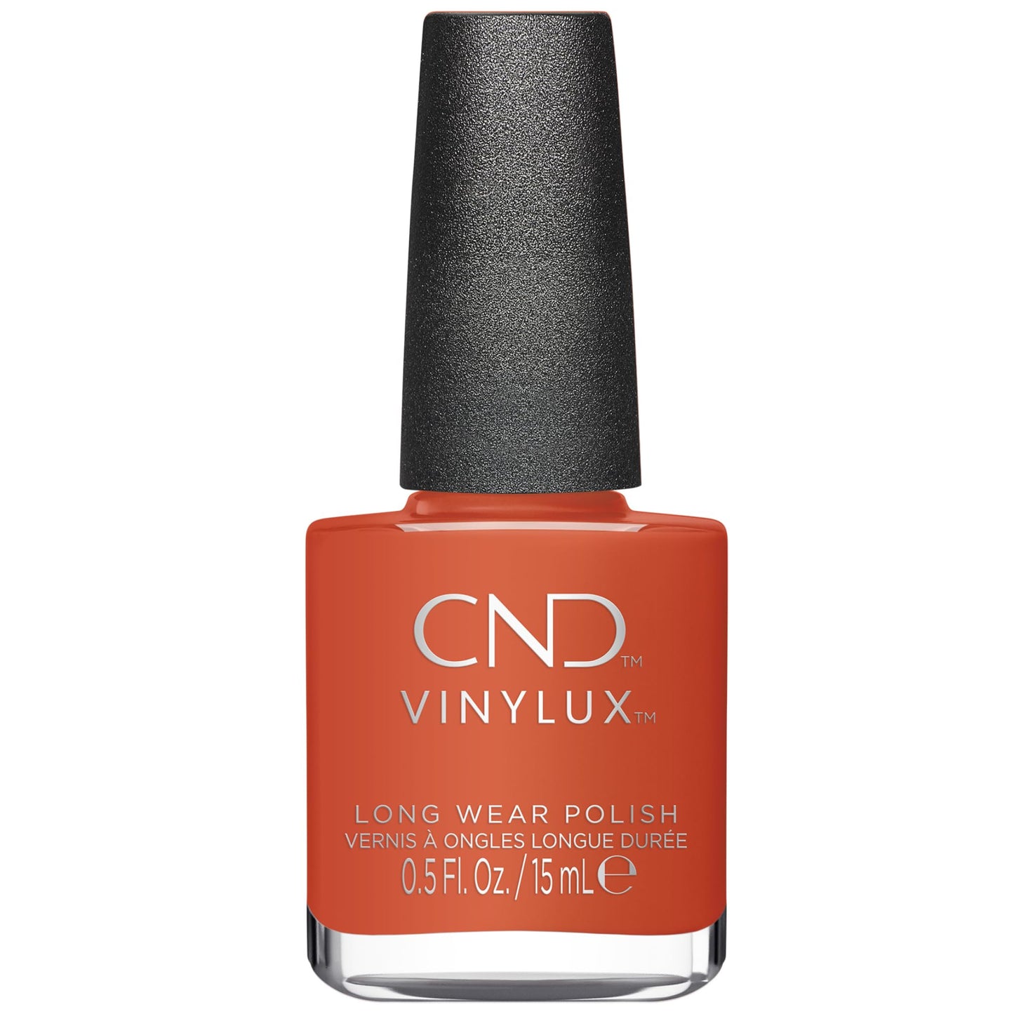 CND Vinylux Longwear Orange Nail Polish, Gel-like Shine & Chip Resistant Color, 0.5 Fl Oz