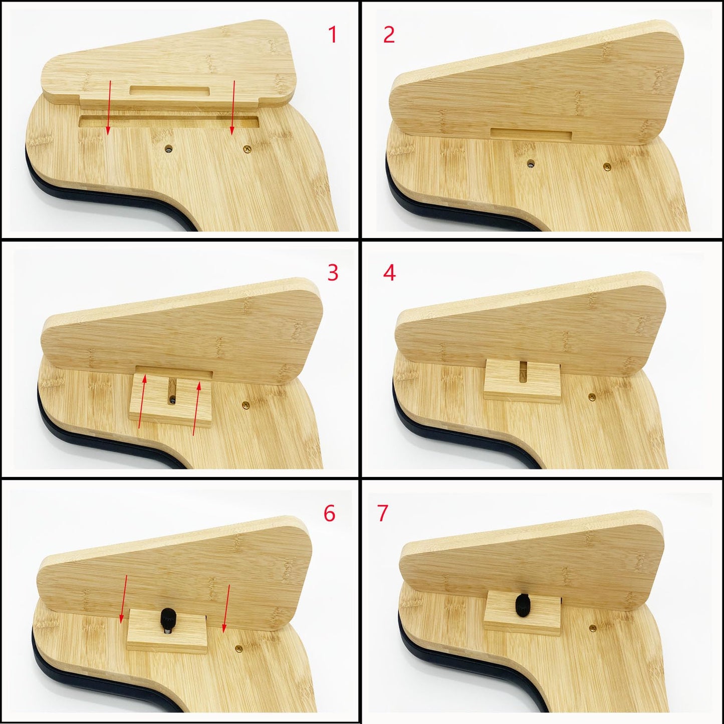 TANG SONG U-Shaped Hand Rest Wooden Base Sponge Manicure Hand Rest Pillow Nail Stand Hand Holder Nail Table Manicure Armrest Cushion (Grey)