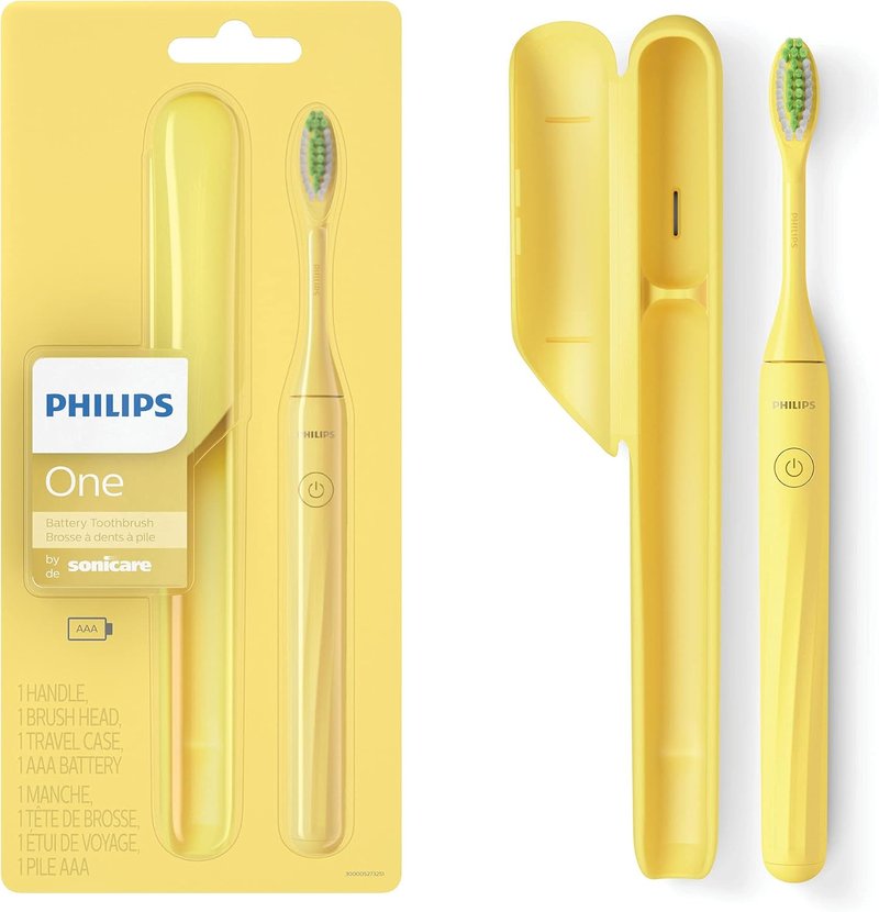 Philips Sonicare Battery Toothbrush - Mango Yellow | Gentle Cleaning Technology