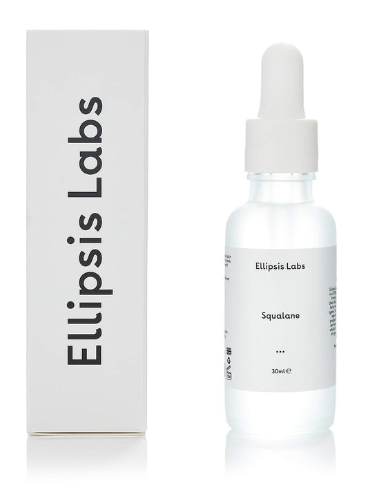 Ellipsis Labs Squalane Oil, 100% Natural Olive derived Squalane Oil, a Deep Moisturizer for targeting Dry Skin with Anti-Aging Properties (1oz / 30ml)
