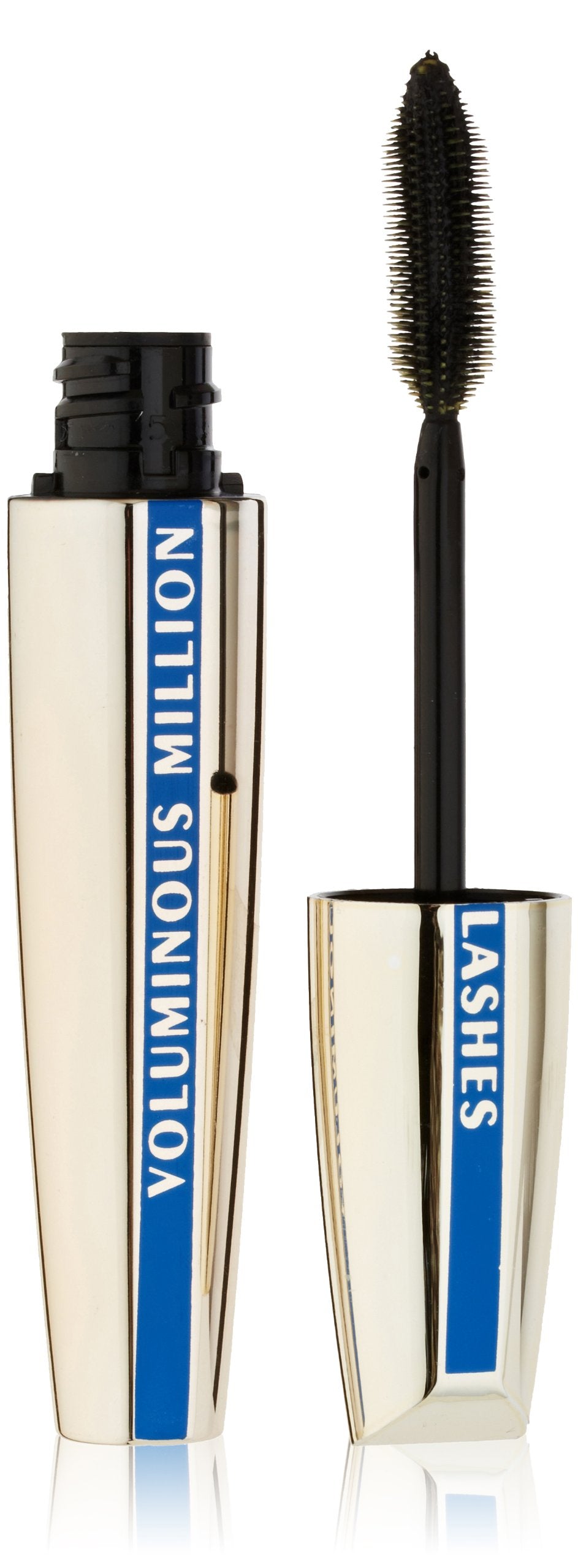 L’Oreal Paris Makeup Voluminous Million Lashes Mascara Volumizing Collagen Infused Eye Amplifying Brush Waterproof Black 0.32 Fl Oz. 1 Count