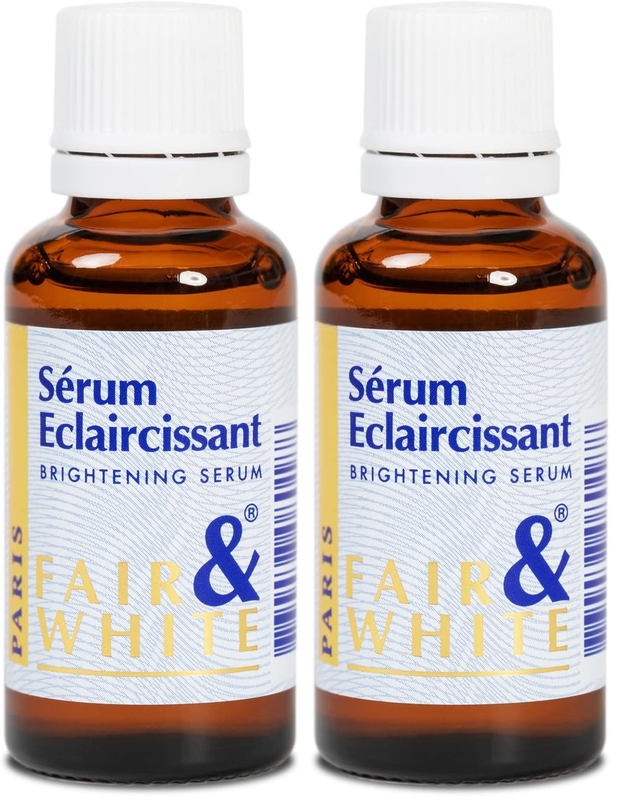 FAIR & WHITE Original Brightening Serum - 1 fl oz / 30ml (Pack of 2)