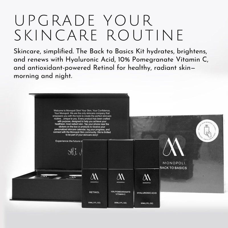 Monopoli Skin Retinol Serum | Revitalize, Youthful Complexion | EGT for Enhanced Skin Protection | Ideal for Men and Women Seeking Rejuvenation | Single 30ml