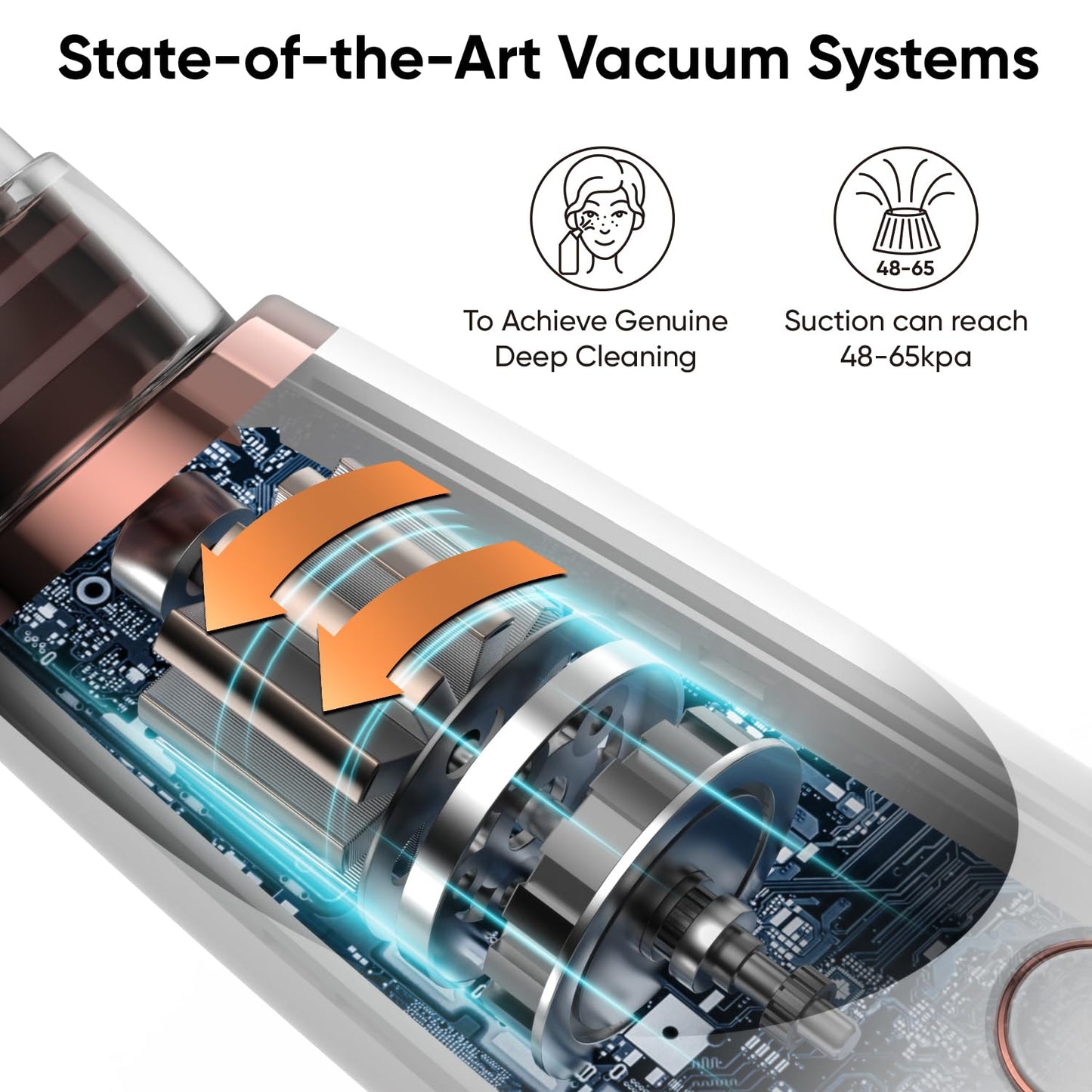 Blackhead Remover Pore Vacuum (Snow White)