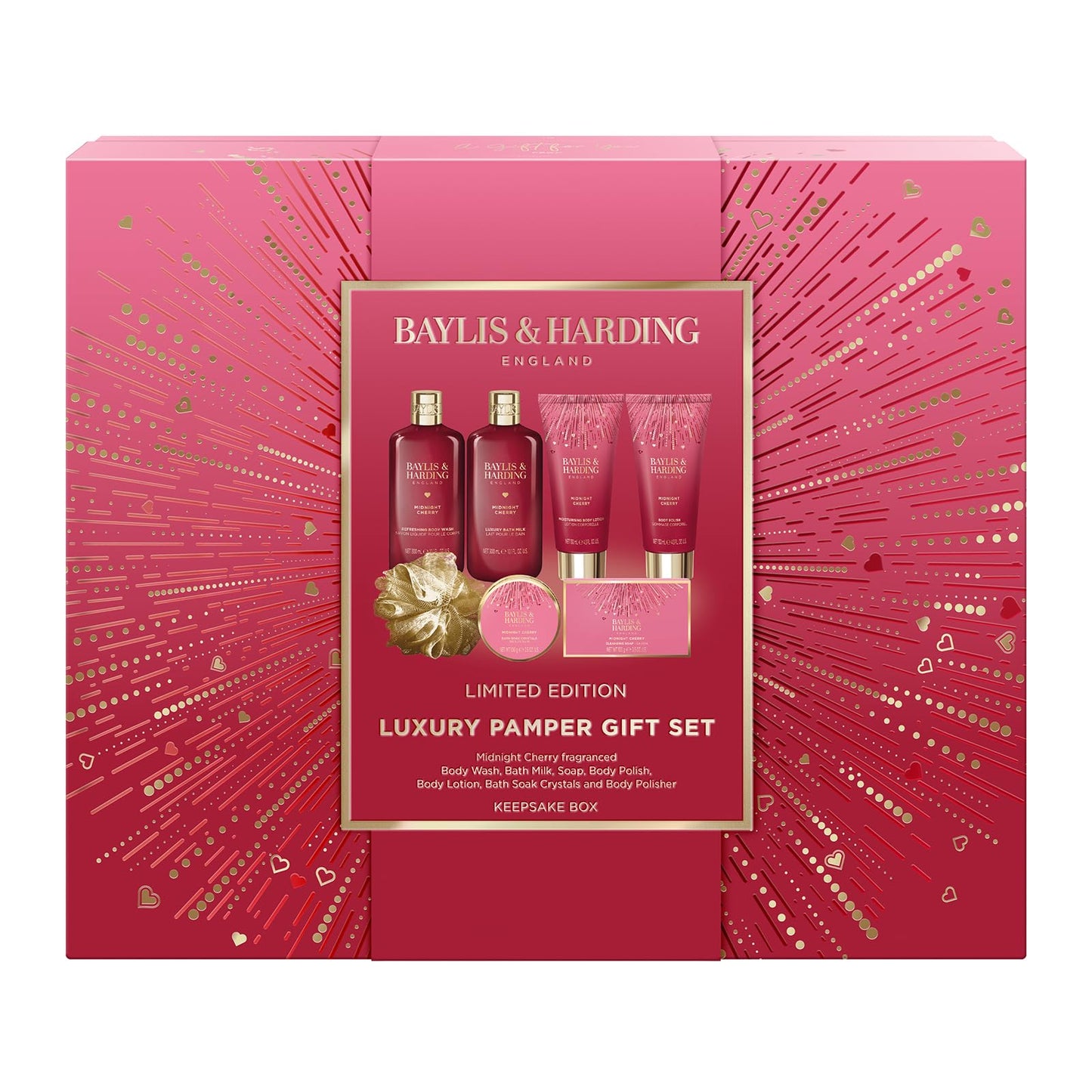 Baylis & Harding Limited Edition Luxury Pamper Box, Gift Set for Women