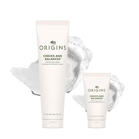 Origins Frothy Face Wash - Gentle Cleanser for All Skin Types | Refreshing Mint Formula