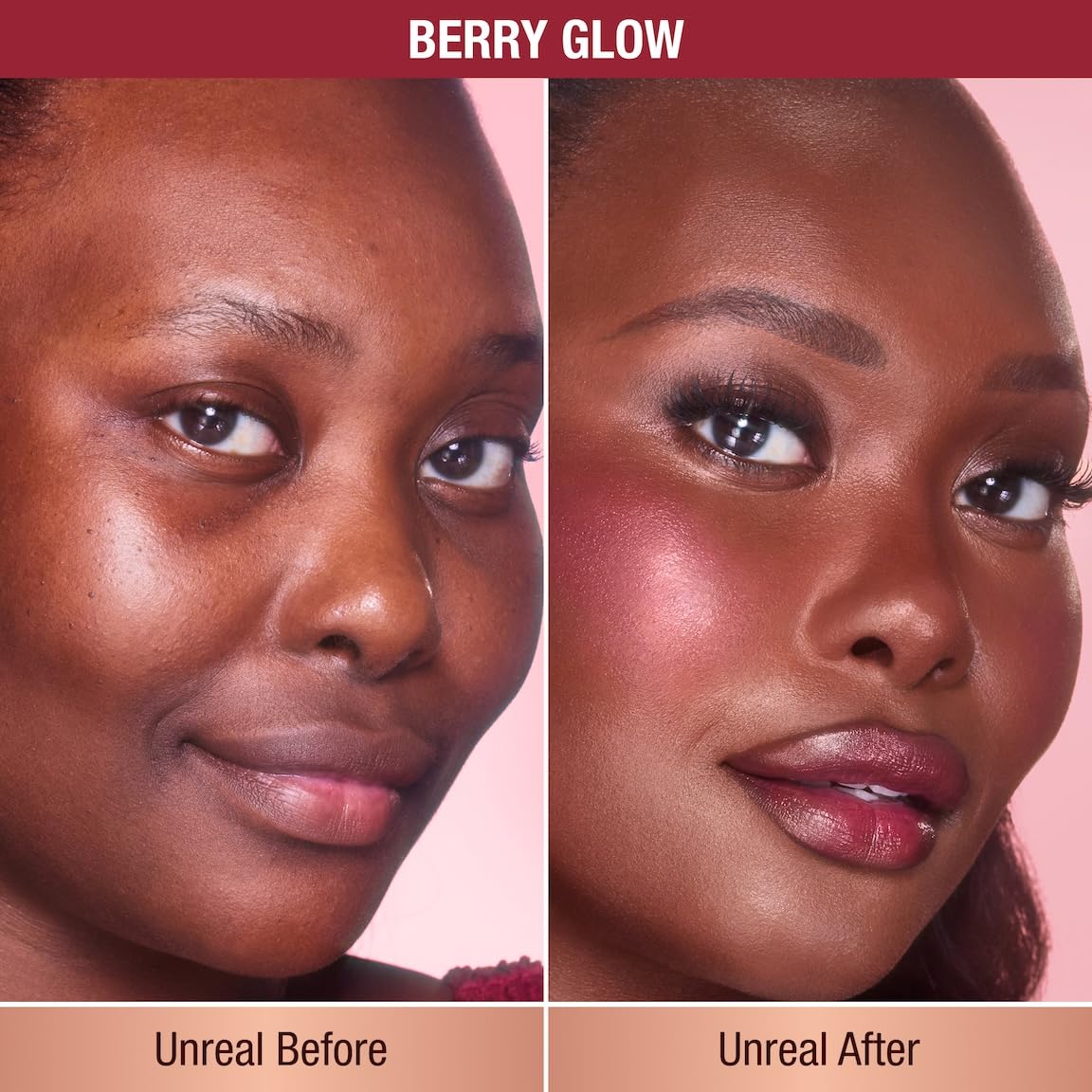 Charlotte Tilbury Unreal Healthy Glow Blush Stick - Buildable Cream Makeup with a Skincare-Infused Formula - Easy to Use, Blendable & Leaves Skin with a Luminous Sheen