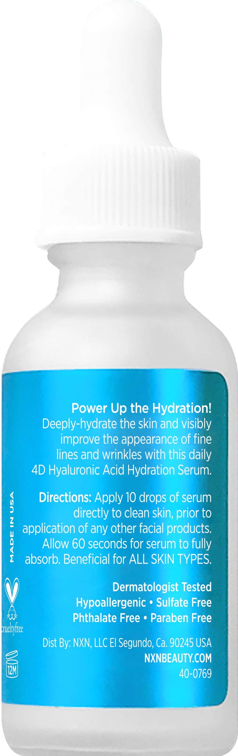 NxN Vitamin C & Hyaluronic Acid Serum Set, Clinically Proven to Brighten Skin, Reduce Dark Spots, Improve Hyper Pigmentation Age Spots, Reduce Fine Lines & Wrinkles - 1fl oz Face Kit