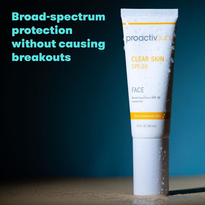 Proactiv Clear Skin Duo - SPF 30 Sunscreen & 10% Vitamin C Serum for Brightening | Summer Skin Essentials