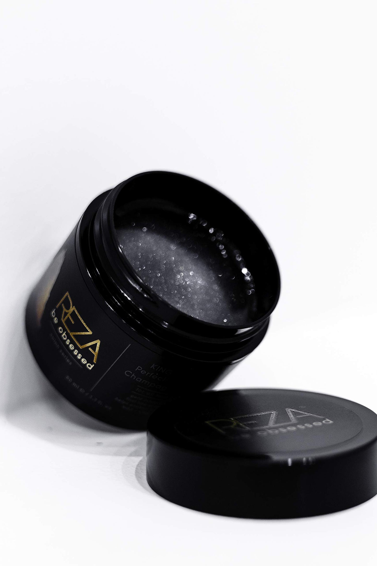 Reza King of Wax: Luxury Styling Hair Cream, Long Lasting Hold, Shiny Finish, Sulfate Free, Paraben Free for Men, 1.7 Fl. Oz. (Pack of 2)