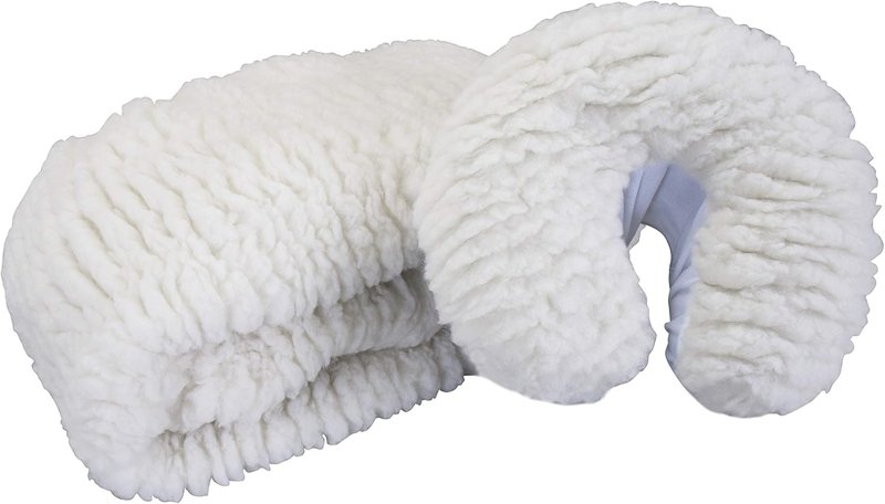 Massage Table Fleece Pads Set - Cozy Warm Fleece Cover for Tables & Face Cradles | Soft & Durable