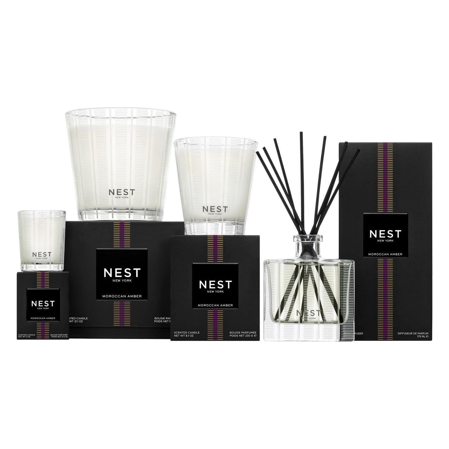 NEST New York Liquid Soap, Moroccan Amber - 10 fl oz - Cleanses & Nourishes Skin - Approx. 300 Pumps Per Bottle - Gluten Free & Cruelty Free