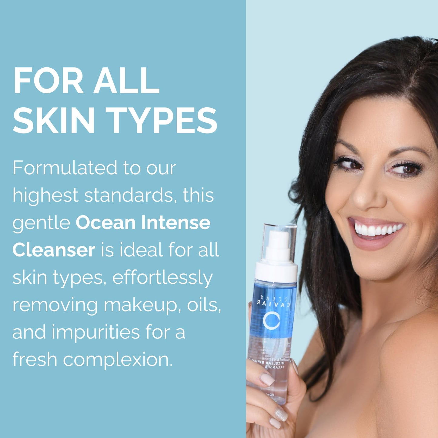 Noche Y Dia Ocean Intense Micellar Biphasic Cleansing Water for Mature Skin - 150mL (5.07 fl oz)