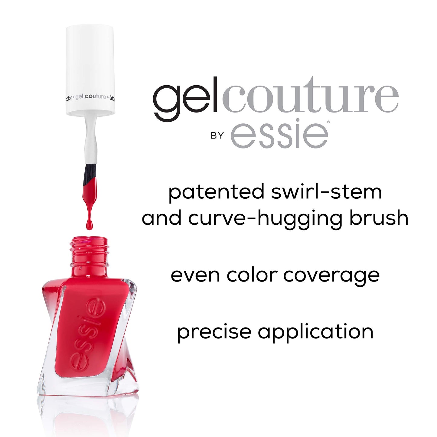 essie Gel Couture 2-Step Longwear Nail Polish, Sunrush Metals Collection, Sun-Day Style, 0.46 fl. oz.