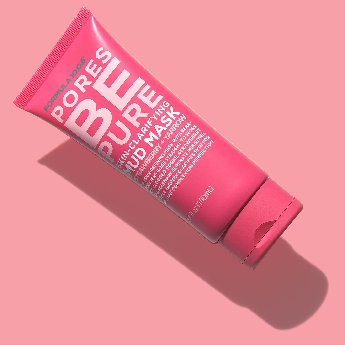 FORMULA 10.0.6 Pores Be Pure Skin-Clarifying Mud Mask for Pore Minimizing 3.4 fl oz (100ml)