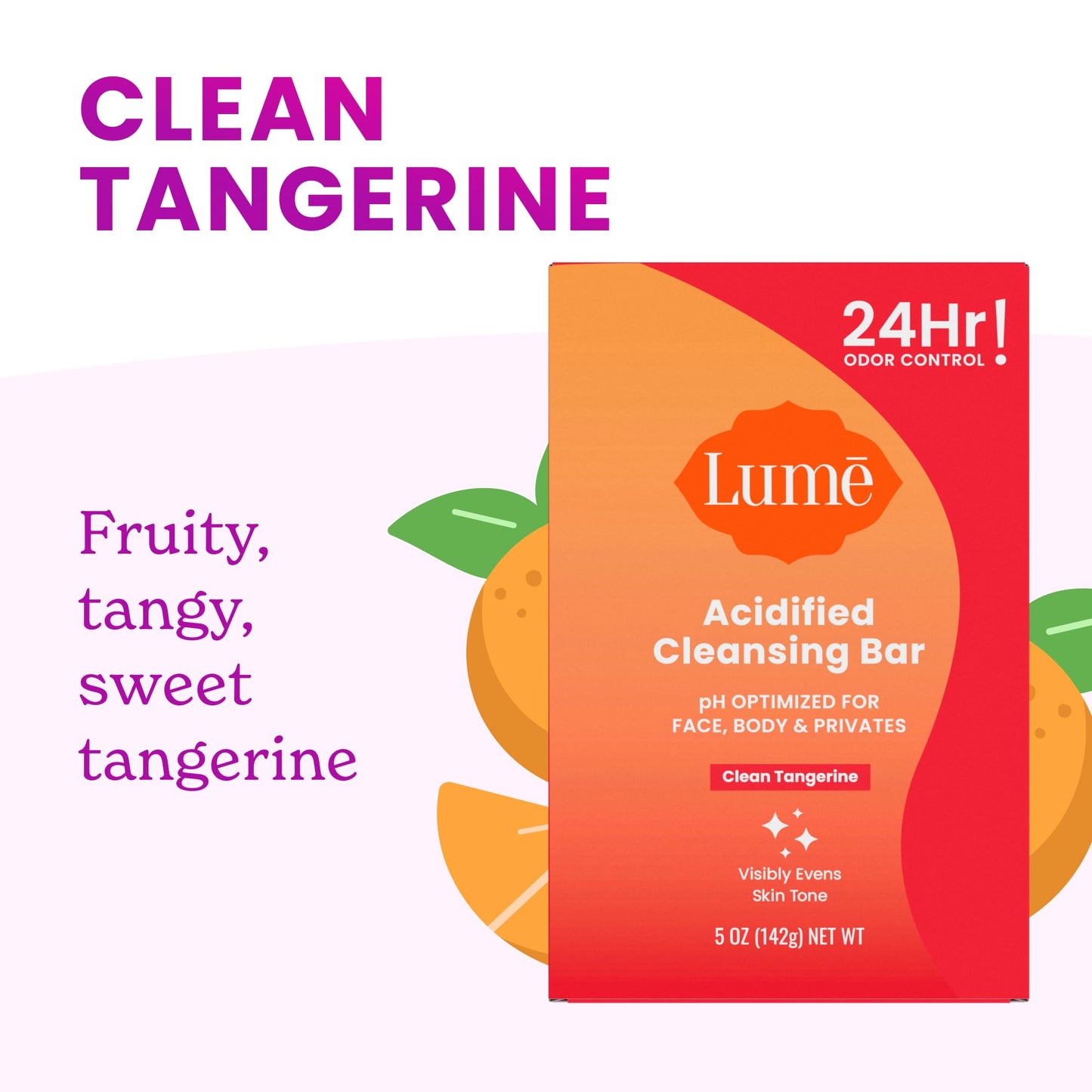 Lume Acidified Body Cleansing Bar - 8.5 oz, 3 pk (Tcombo scents)
