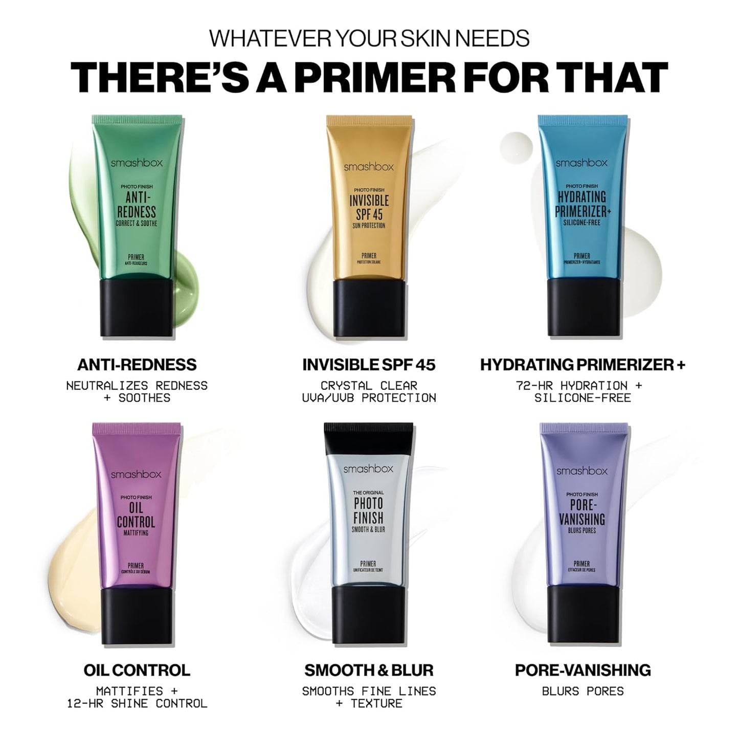 Smashbox Pore Vanishing Primer - Shine Control & Pore Blurring | Matte Finish Makeup Lock