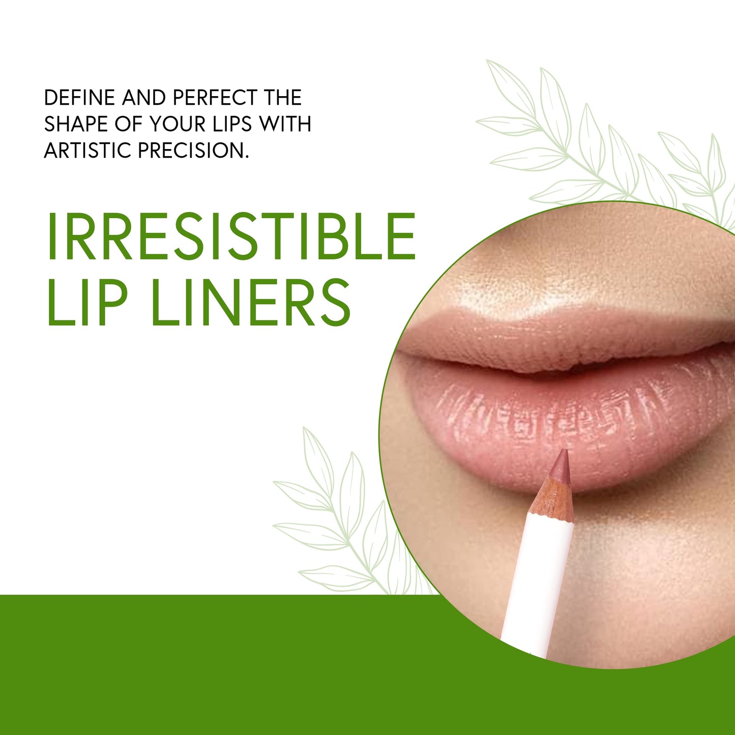 Honeybee Gardens Lip Liner + Lipstick Bundle, Zen & Swizzle