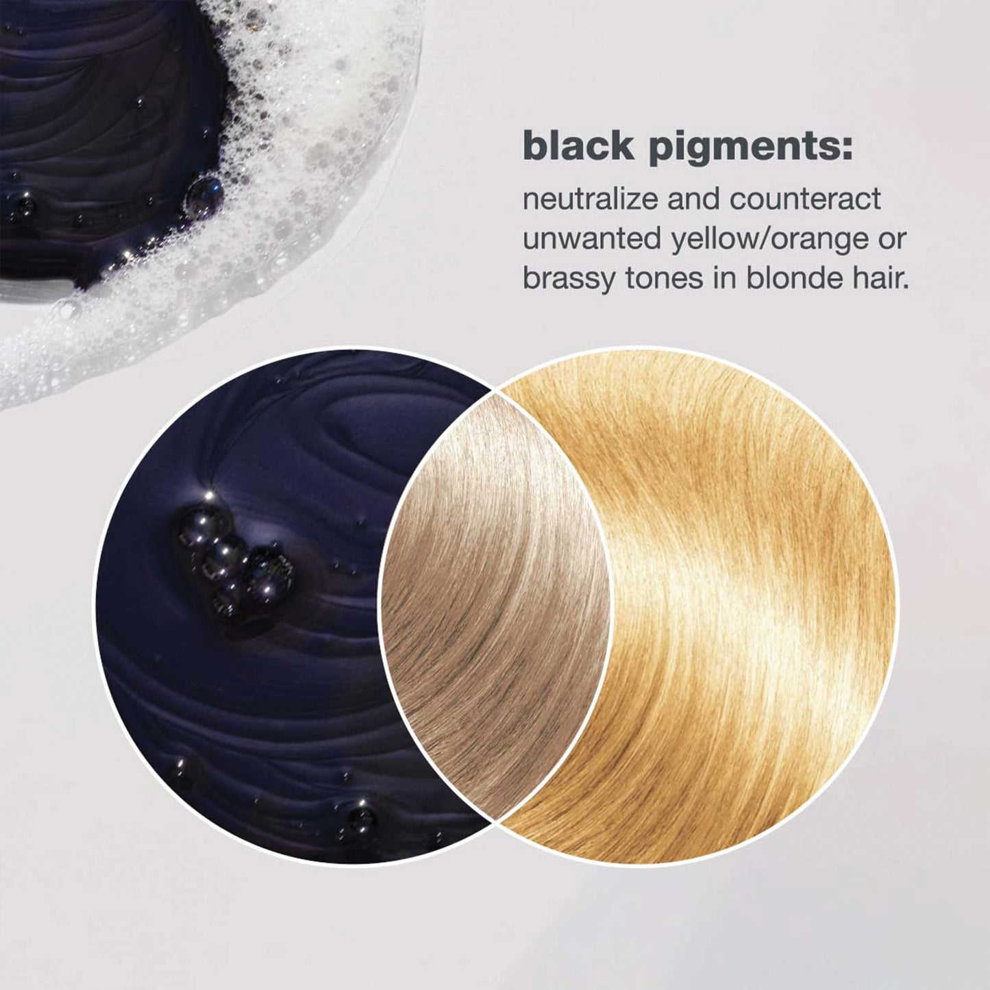 milk_shake icy blond shampoo | award winning toning shampoo with black pigment to cool brassy and enhance platinum blonde hair | ideal for maintaining icy, ash-toned color, 1.7 fl oz / 50 mL