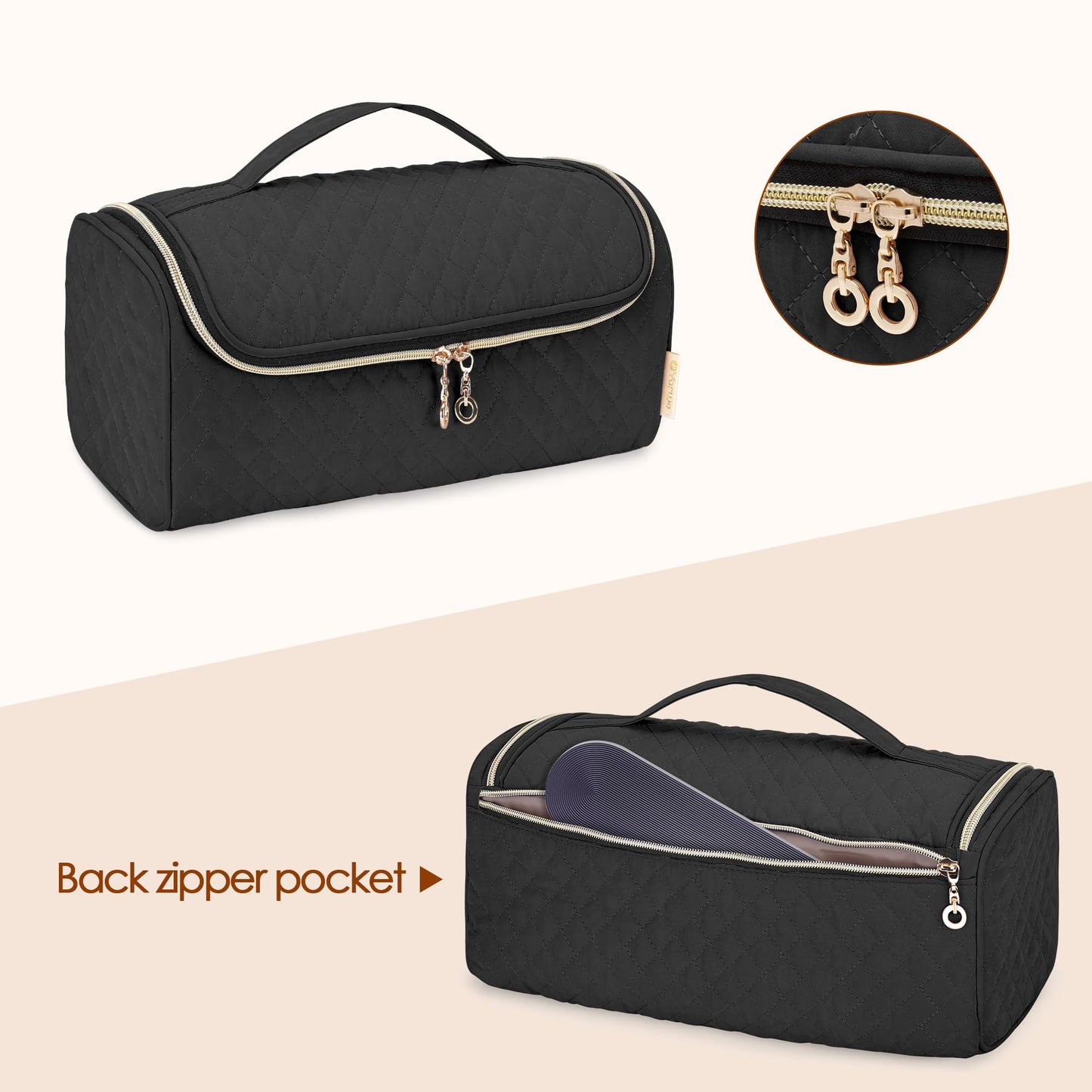 Yarwo Travel Bag Compatible with Dyson Airstrait/Corrale Hair Straightener