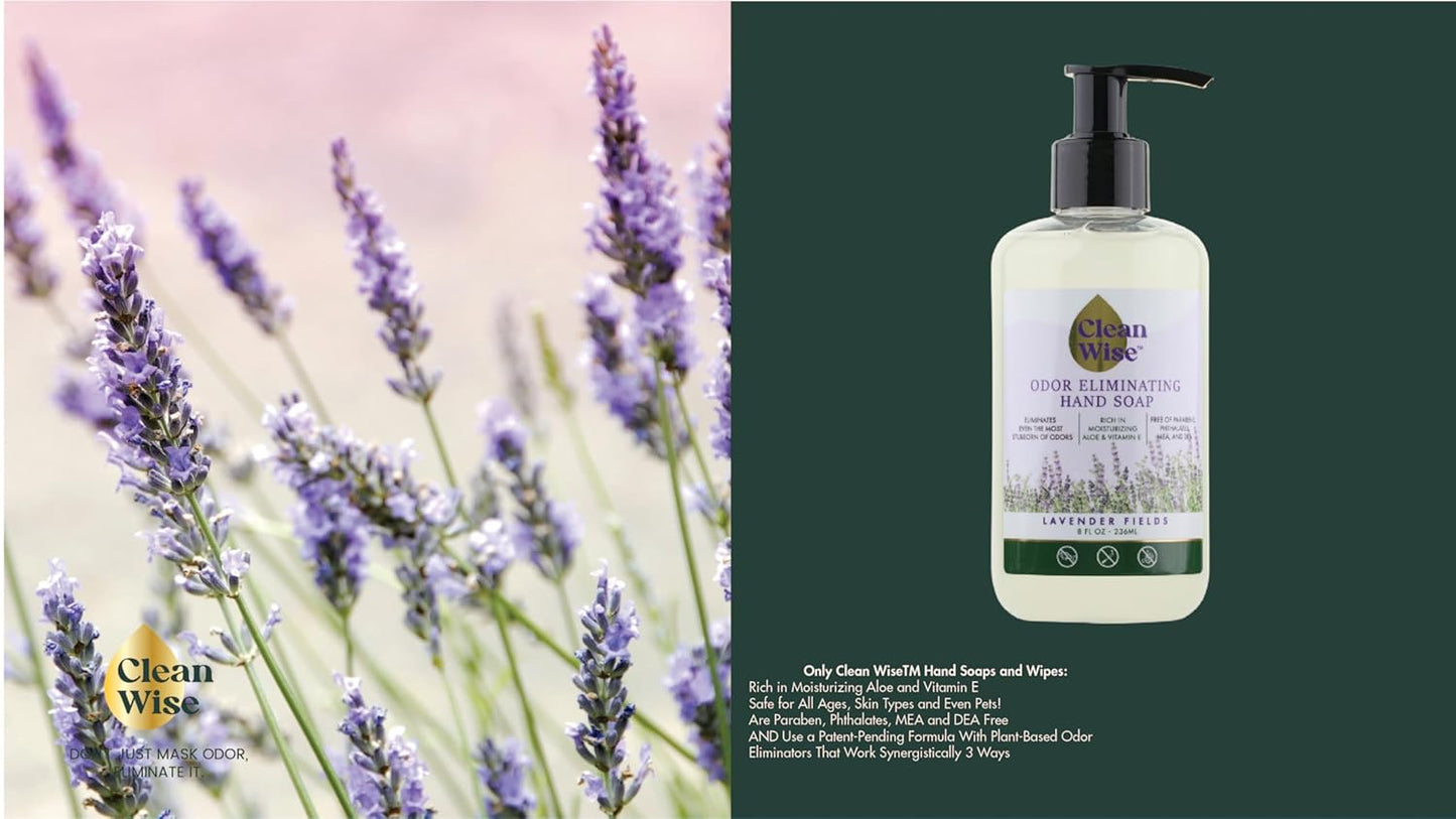 Odor Eliminating Hand Soap - Clean Citrus & Lavender, 8 fl oz (3 Pack)