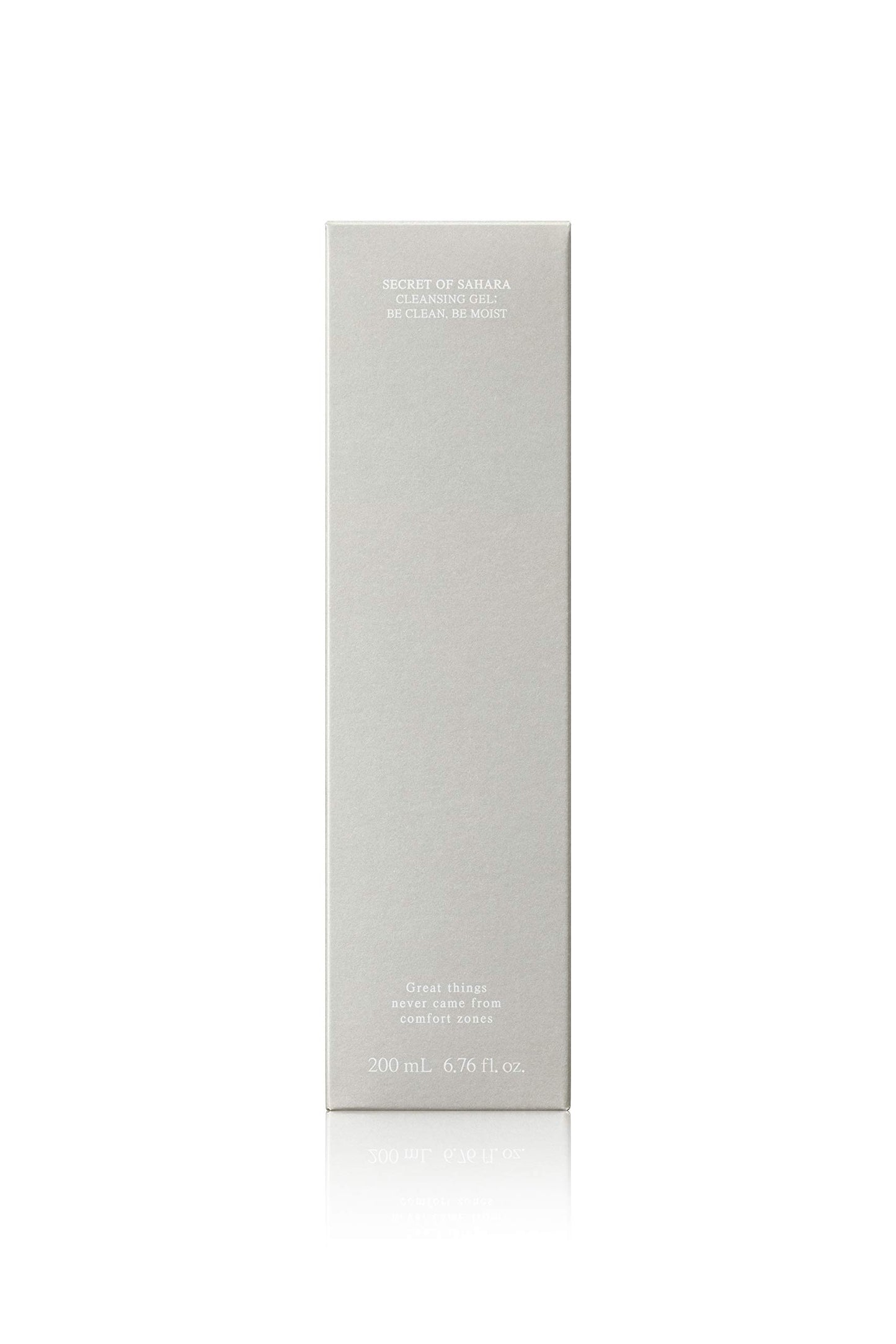 Huxley Secret of Sahara Gel Cleanser, Korean Gel-to-Foam Facial Cleanser for Daily Cleansing, Gentle Hydrating Face Wash for Makeup & Sunscreen Removal | 200 mL / 6.76 fl oz.