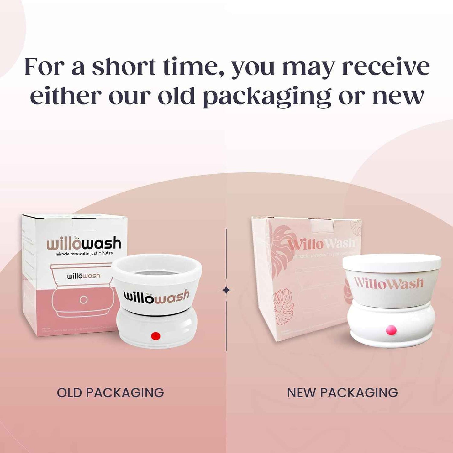 Willowash Electric Nail Soaking Bowl & Willopad Refills Bundle - Spa Quality Nail Care