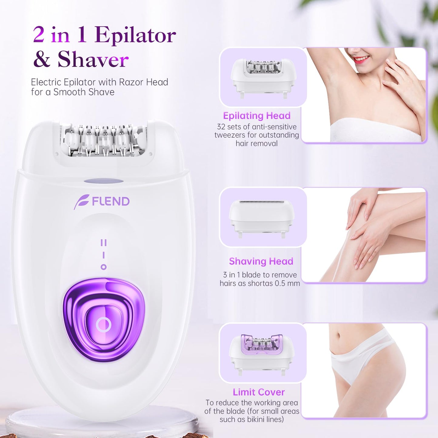 Epilator,Epilators Hair Removal for Women