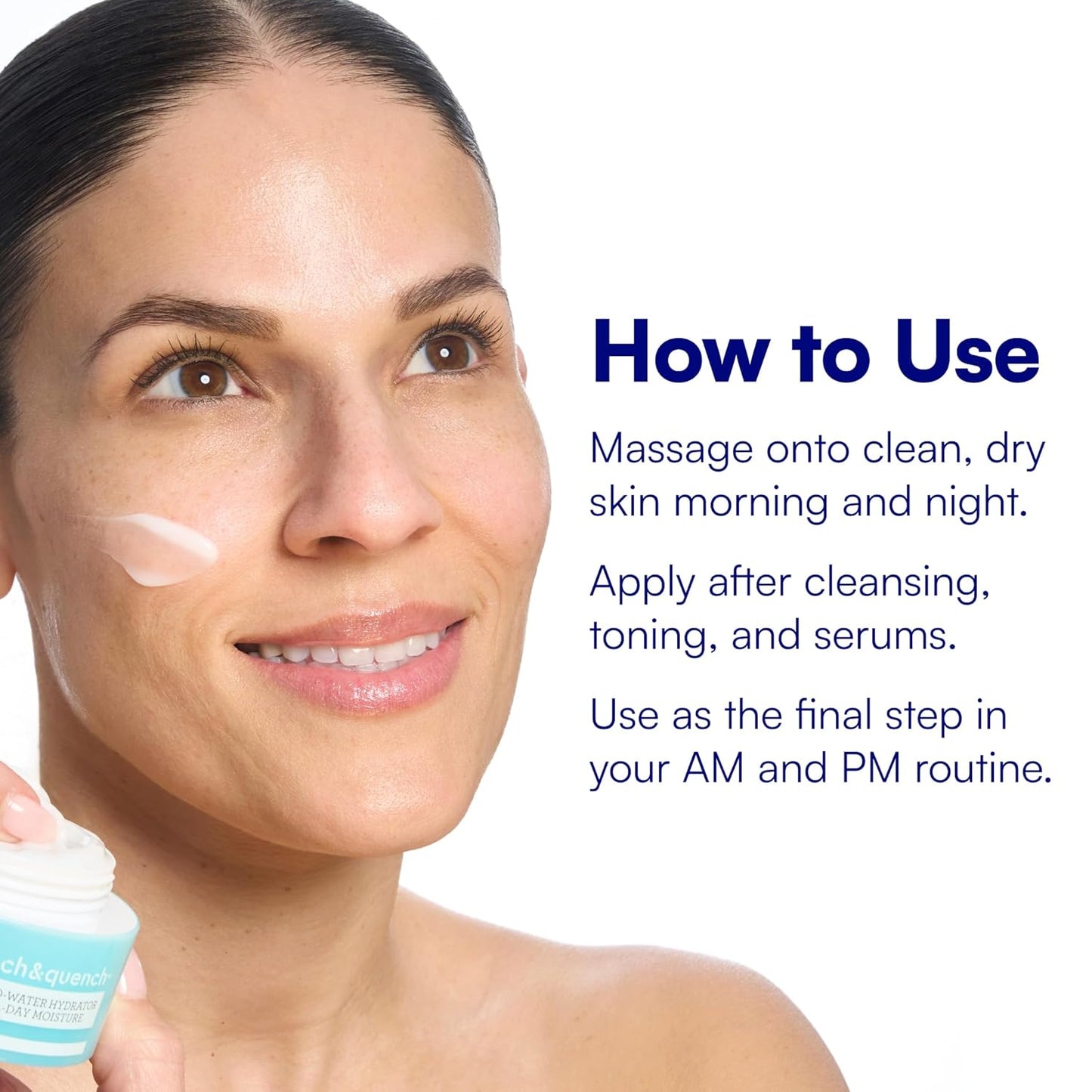 Hyaluronic Acid Moisturizer - Lightweight Face Cream with 4 Types for All-Day Hydration | Clean Vegan & Cruelty-Free 1.7 fl oz