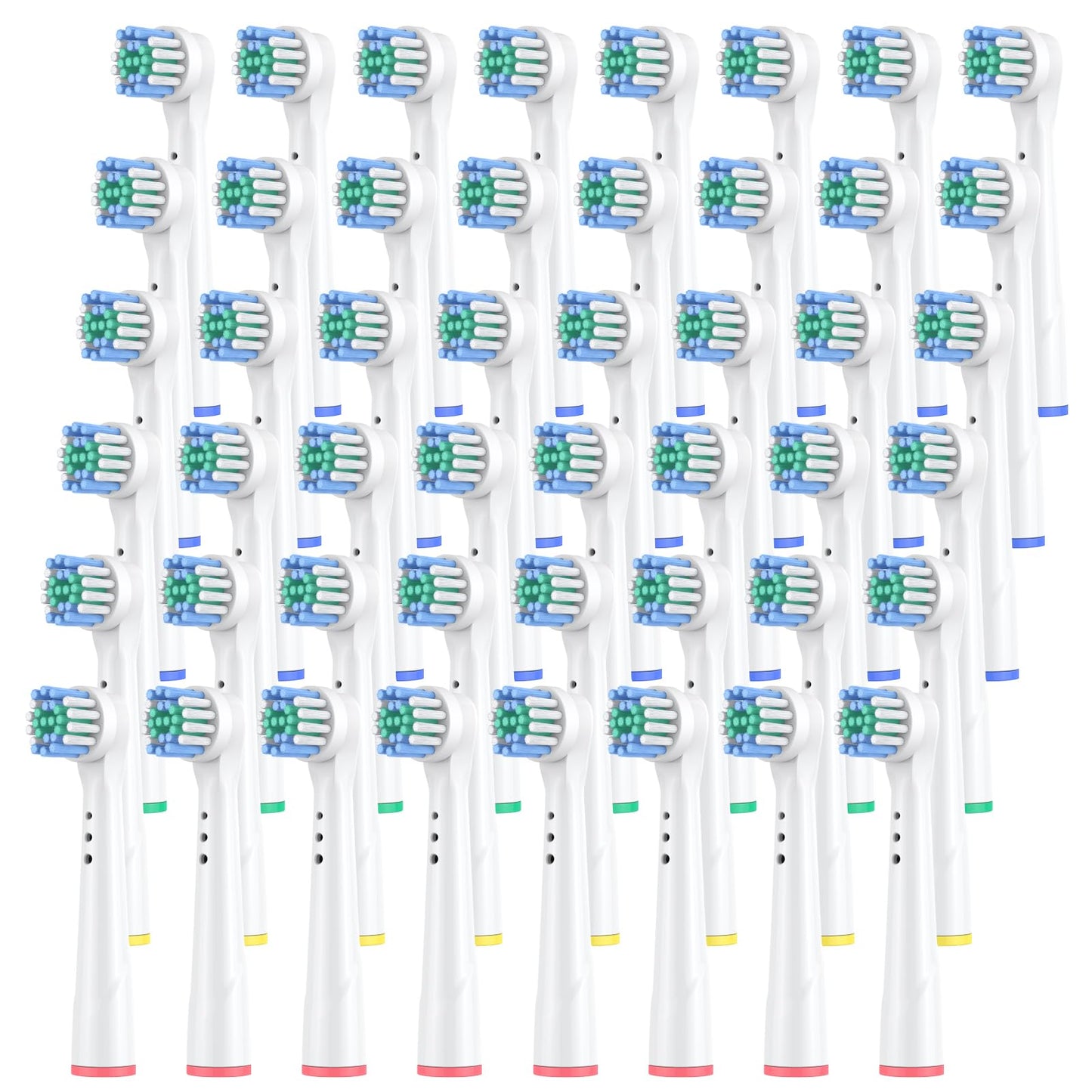 Safcare 48pcs Replacement Brush Heads Compatible with Oral B Electric Toothbrushes, Professional Electric Toothbrush Heads Compatible with Oral b Braun Electric Toothbrush
