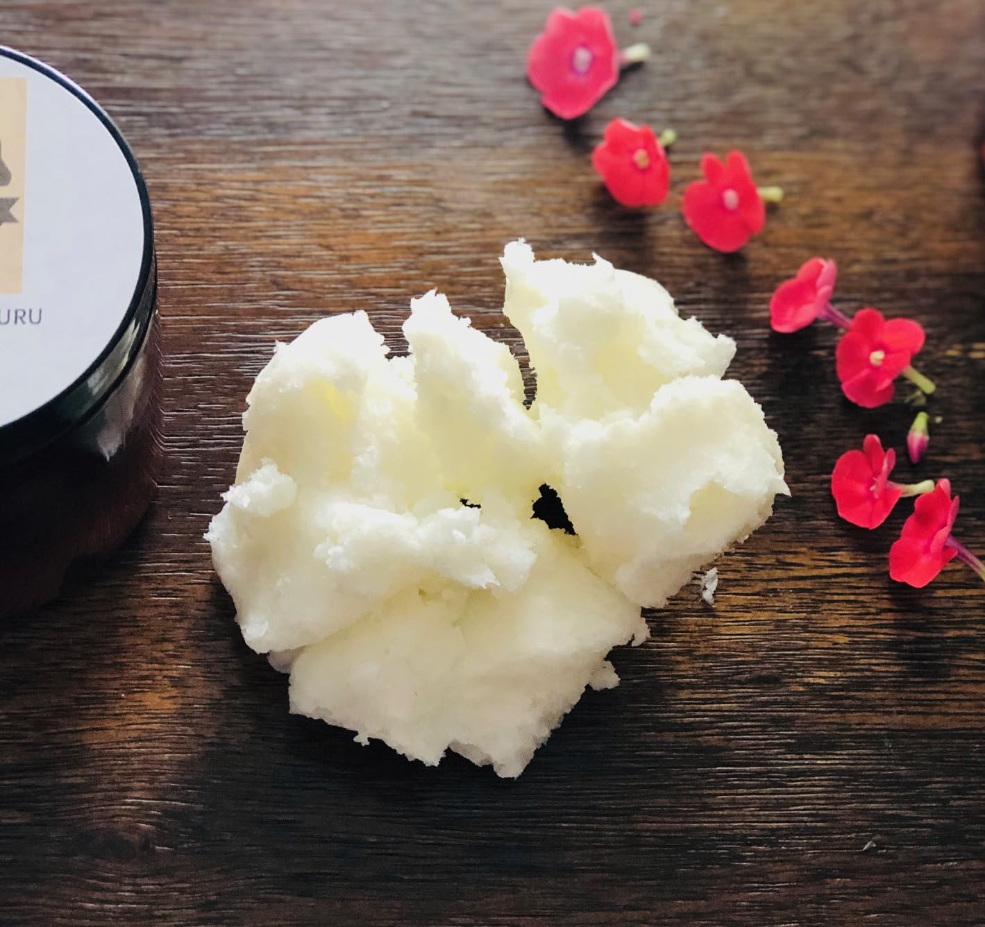 Oslove Organics Pure, Natural and Unrefined Murumuru Butter - Soft silky butter for lotions, whipped body butters/souffles, lip balms, salves | 8oz
