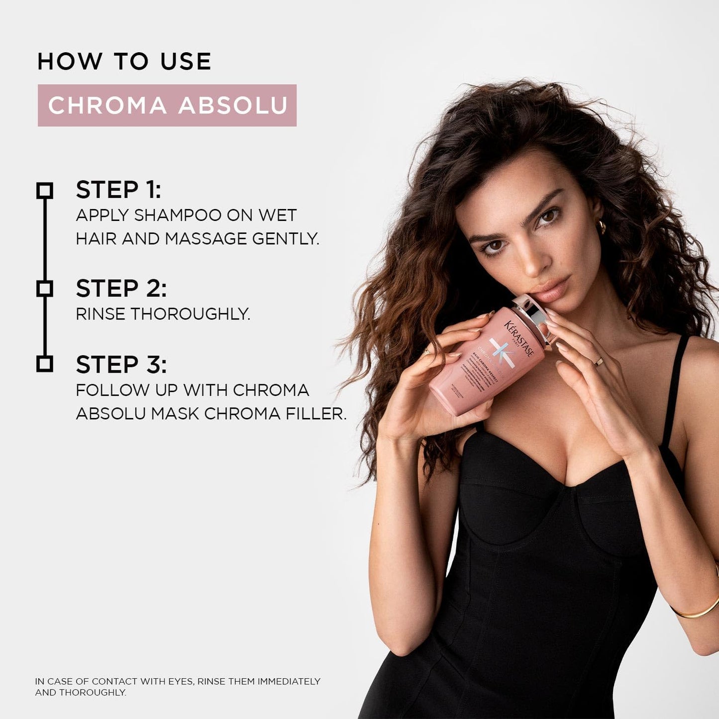 Kerastase Chroma Absolue Chroma Respect Shampoo Refill Pouch For Sensitized or Damaged Color-Treated Hair - Protects and Hydrates Fine To Medium Hair with Glycerin and Hyaluronic Acid