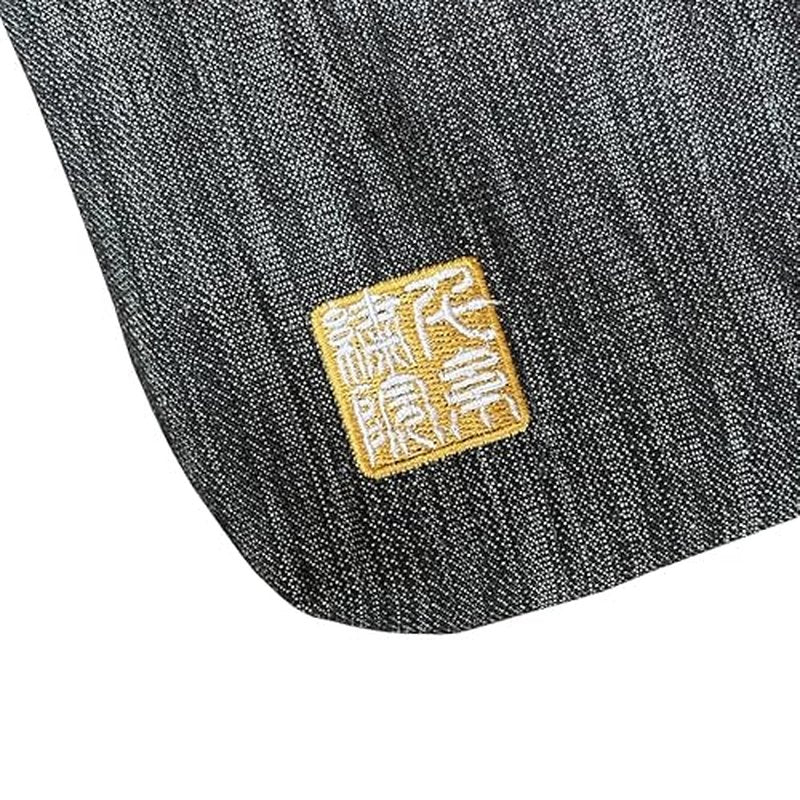 Brocade zipper pouch, lined with Nishijin brocade, size M. (Denimu3)