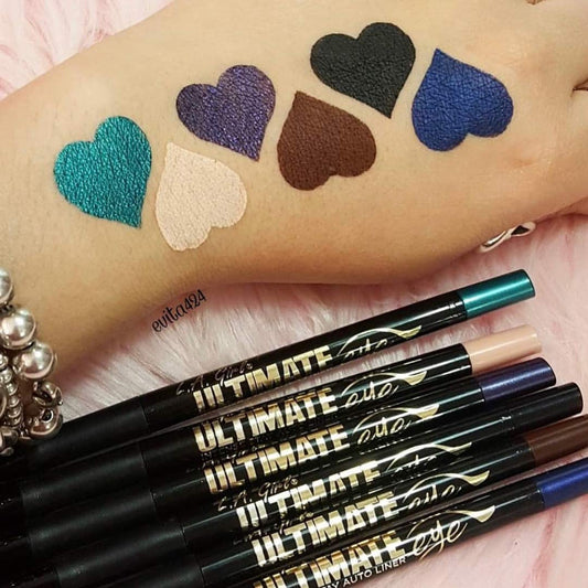 L.A. Girl Ultimate Intense Stay Auto Eyeliner, Totally Teal GP326 (Pack of 5)