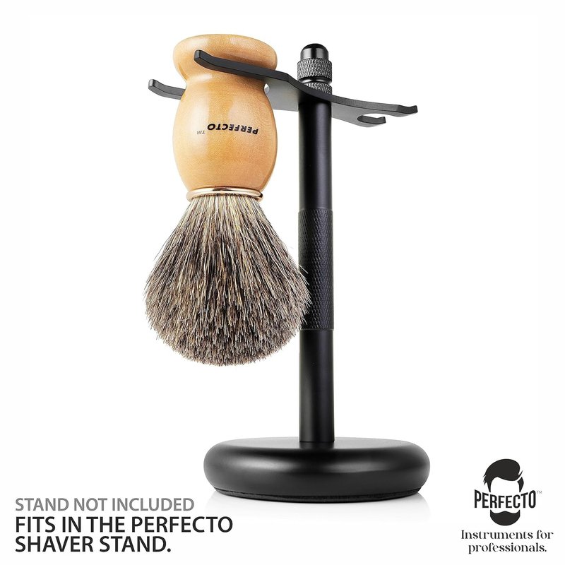 Shaving Brush for Men - Synthetic Bristles for Ultimate Wet Shave | Perfect for Safety & Double Edge Razors