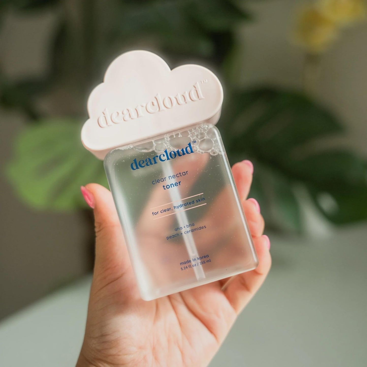 dearcloud Clear Nectar Toner – Exfoliating Korean Toner (5.24 oz)