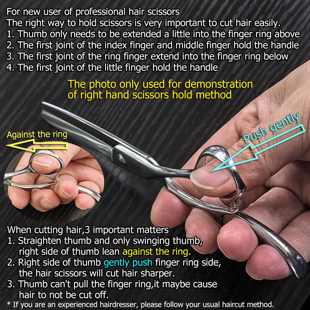 KINSARO Hair Thinning Scissors 5.75 Inch Professional Texturizing Shears