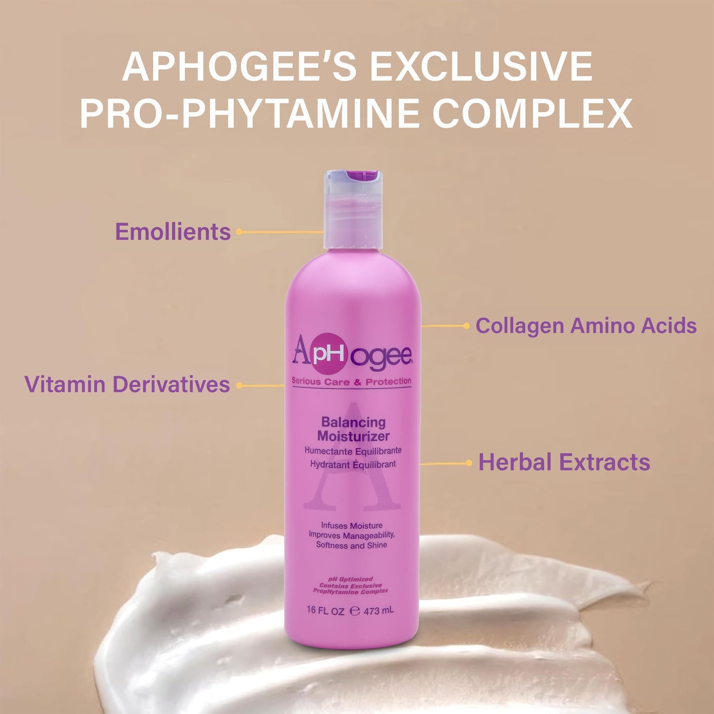 Aphogee Hair Care Double Bundle – Two-Step Protein Treatment (16 fl oz) & Balancing Moisturizer (16 fl oz)