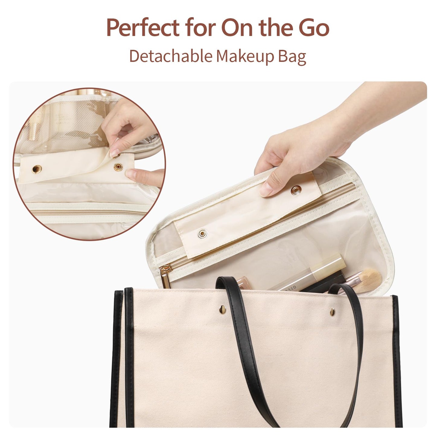 PACKISM Hanging Travel Toiletry Bag and TSA Approved Clear Bag, Bundle Sales