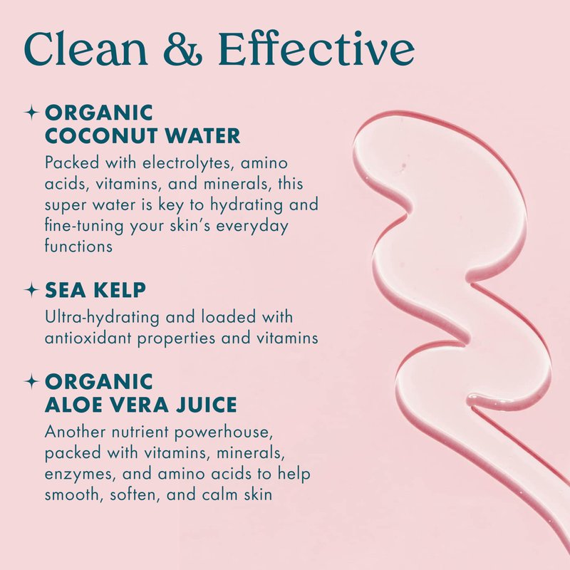 Kopari Jumbo Coconut Hydrating Body Wash with Organic Coconut Water, Sea Kelp and Aloe Vera, Luxurious Gel to Foam, Sweet Coconut & Vanilla, 25 oz