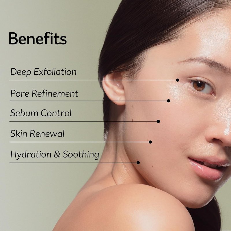 PESTLO Spicule Reborn Exfoliating Peeling Mask for Korean Glass Skin – Natural Marine Spicules, Green Tea & Wormwood for Gentle Exfoliation, Pore Care, Hydration & Radiant Skin, 4.23 oz (120ml)
