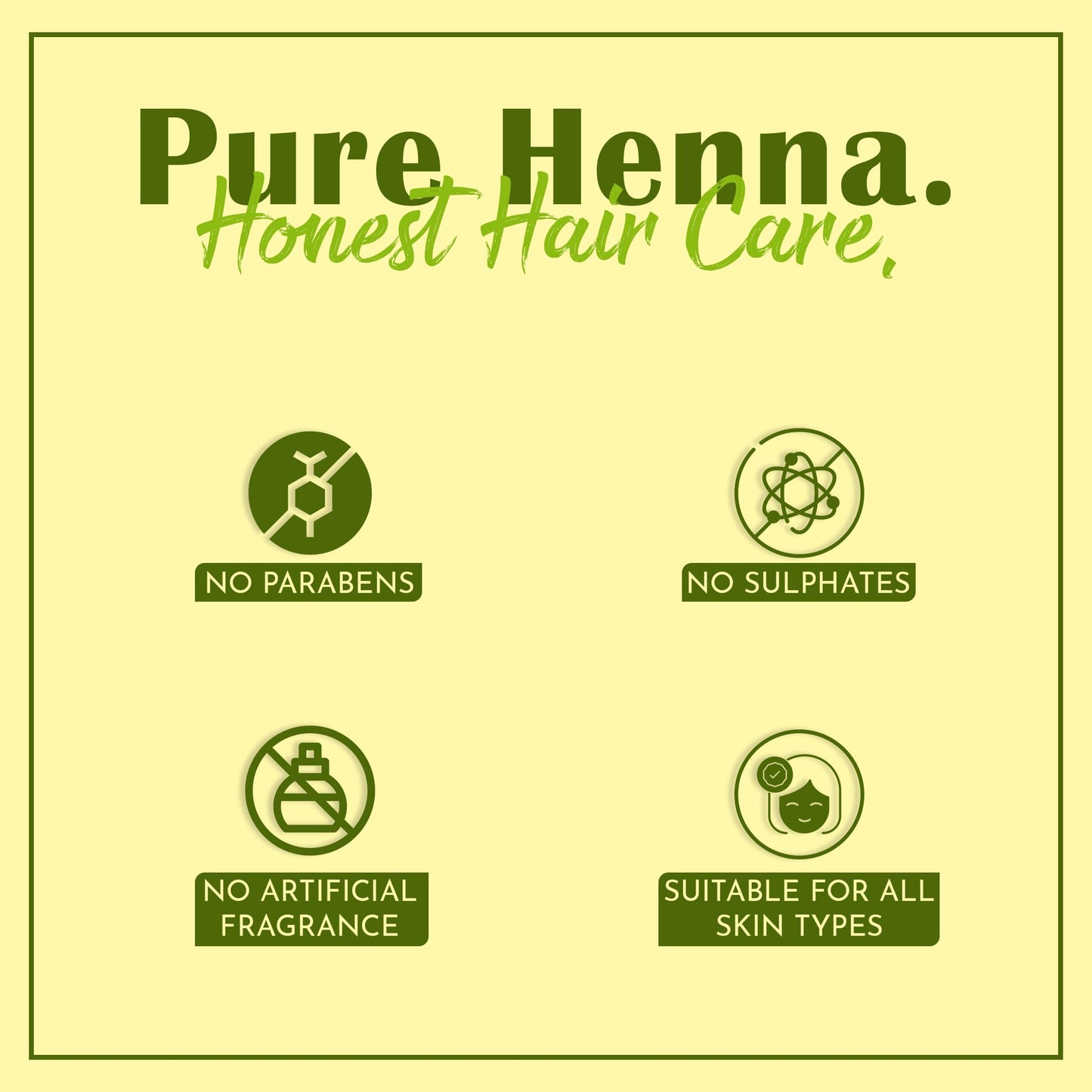 Mi Nature Pure Henna Powder (Lawsonia Inermis) 1Kg - Natural Plant-Based Hair Coloring & Conditioning Treatment - Herbal Hair Care Formula - No Added Preservatives