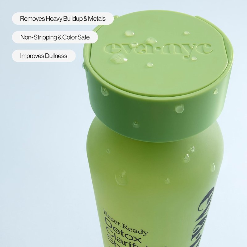 Eva NYC Detox Clarifying Shampoo - Sulfate-Free Formula for Buildup & Oil | Lavender Scent - 10 fl oz