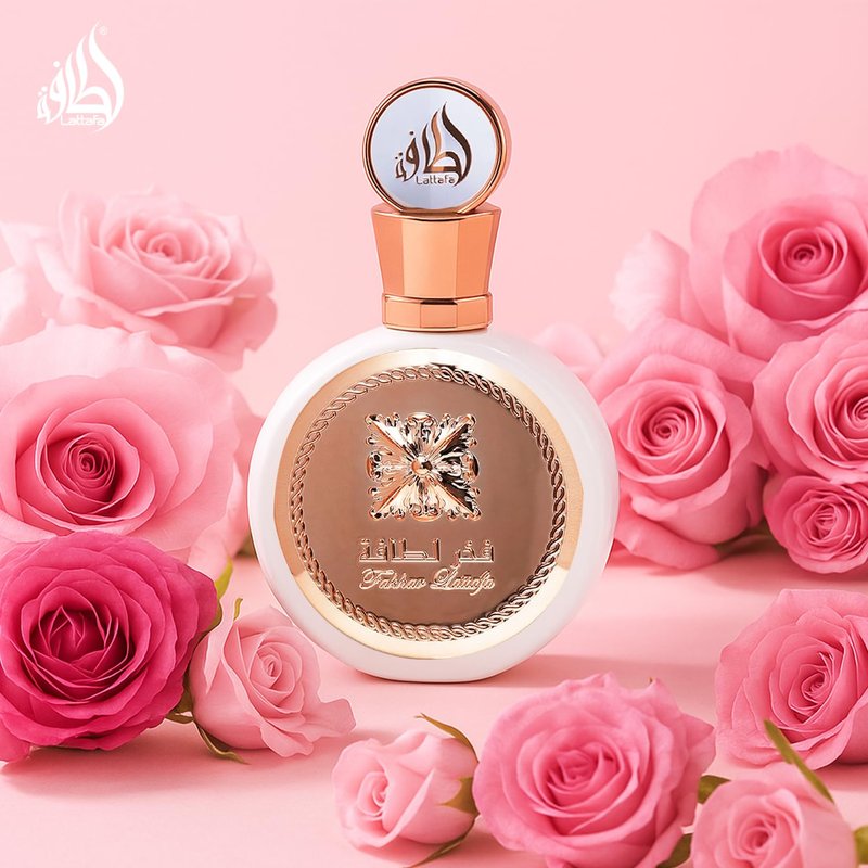 Lattafa Fakhar Eau de Parfum for Women - Long-Lasting Floral & Fruity Fragrance | 3.40 oz / 100 ml