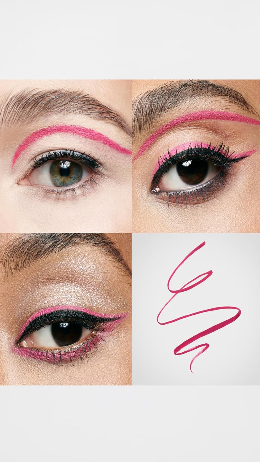 Stila Waterproof Liquid Eyeliner - Long-Lasting Smudge-Proof Formula with Fine Brush Tip | Satin Finish