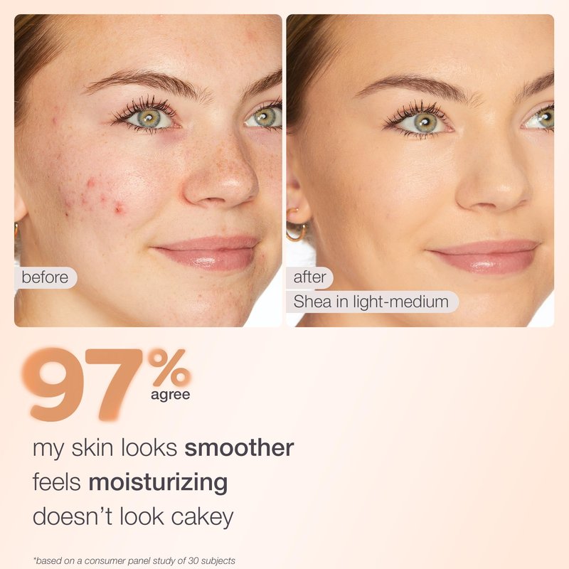 tarte BB blur tinted moisturizer Broad Spectrum SPF 30 – Medium Buildable Coverage with Natural Lightweight Matte Finish, Vegan & Cruelty-Free, full size, espresso