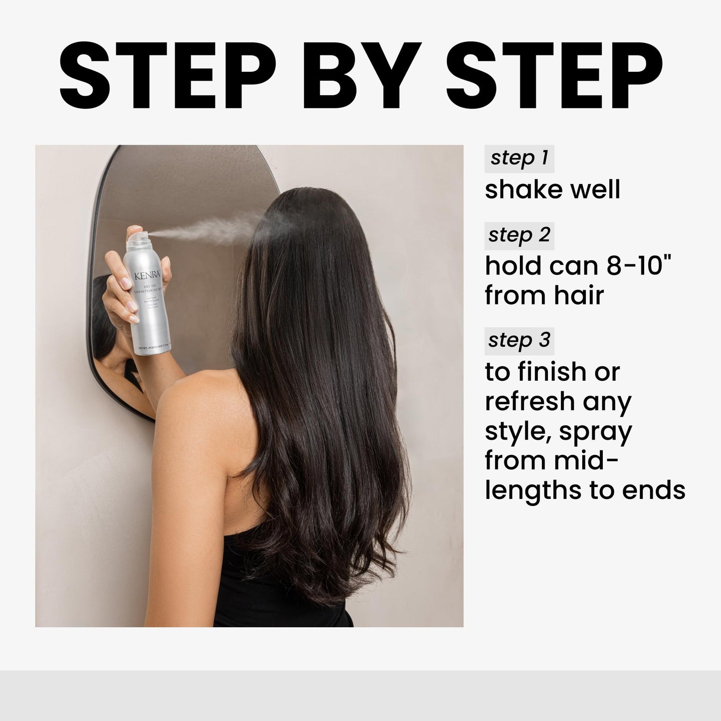 Kenra Professional Dry Oil Conditioning Mist | Soft-Touch Nourishing Spray | Increases Shine & Softness | All Hair