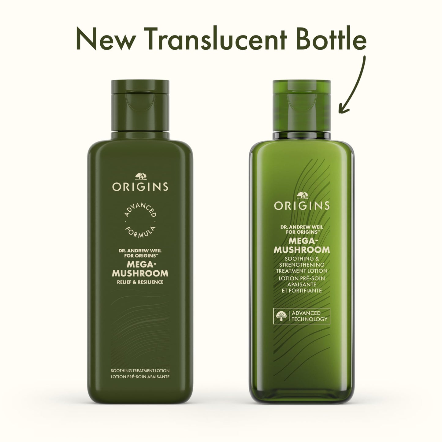 Origins Mega-Mushroom Soothing Treatment Lotion | Great for Sensitive Skin | With Reishi Mushroom