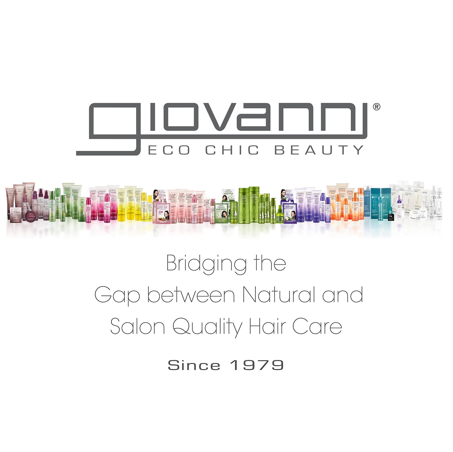 GIOVANNI 2chic Ultra-Shine Shampoo, 24 oz. – All Hair Types, Dual Taming Complex of Tsubaki Seed Oil & White Tea, Long Lasting Vibrance, Tames Frizz & Flyaways